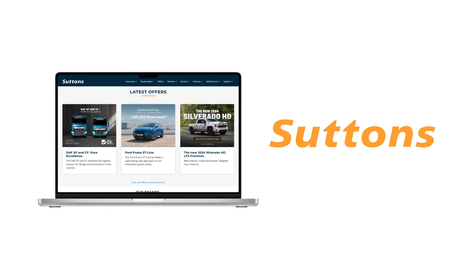 Magora IT company project: Suttons