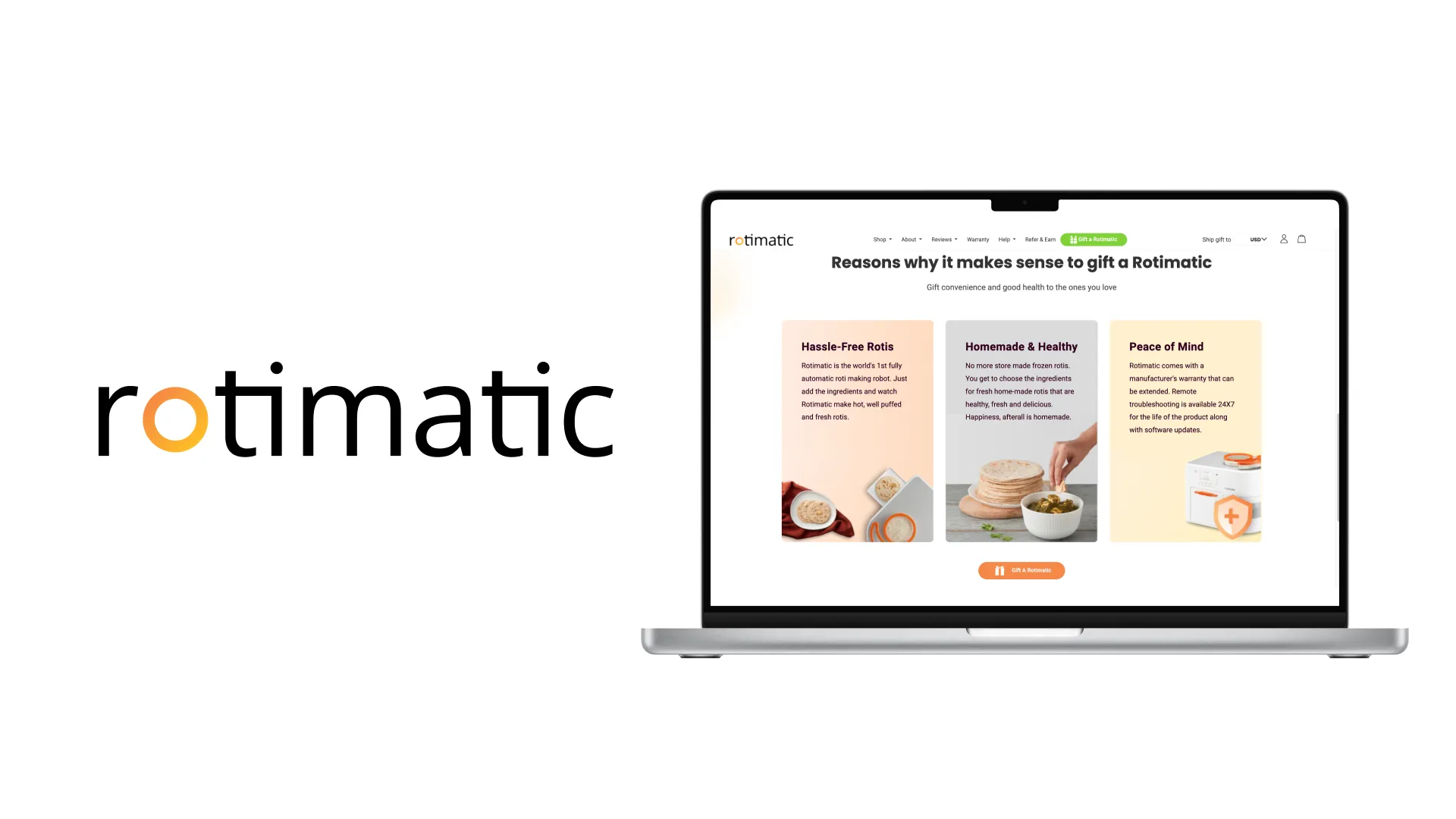 Magora IT company project: Rotimatic