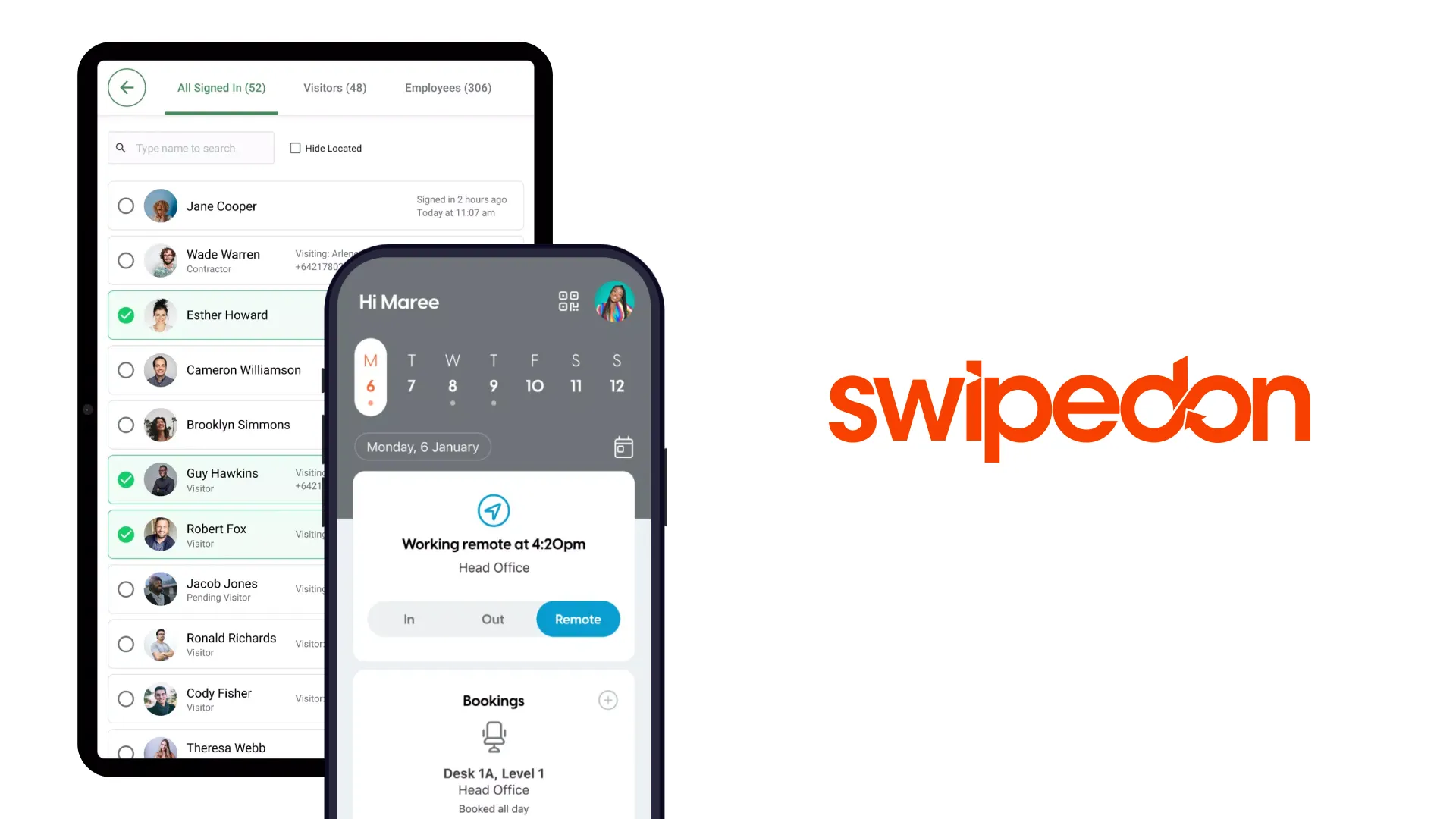 Magora IT company project: SwipedOn