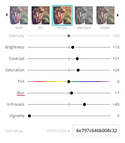 Advanced options and settings